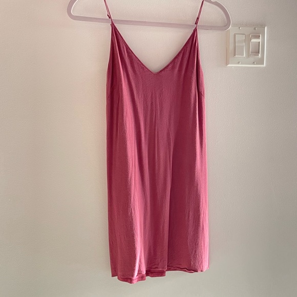 [Aritzia | Wilfred] XS dusky pink camisole dress - Picture 2 of 6